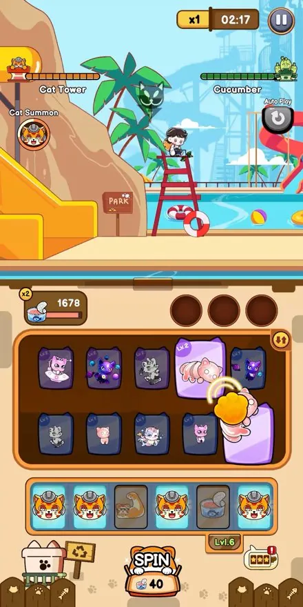 Beach battle