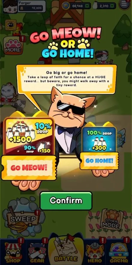 Go Meow or Go Home