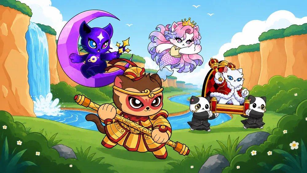 Hero character lineup